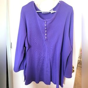 Nice ribbed thermal type tunic